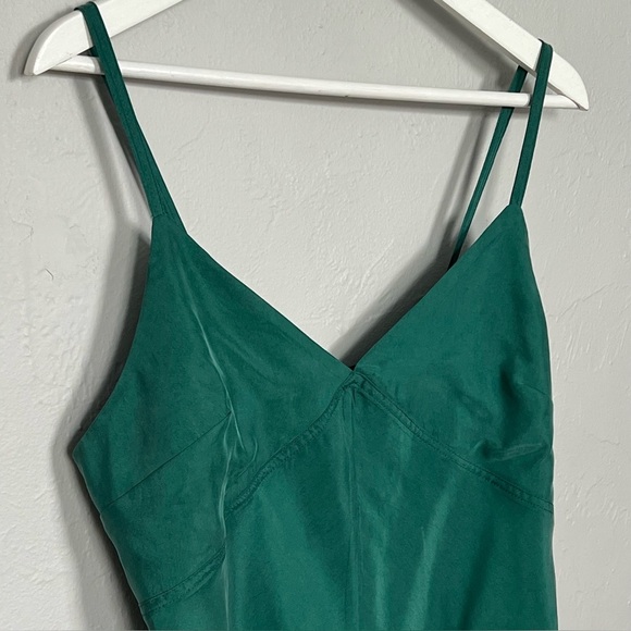 NWT Alex Mill Sleeveless Green Mia Top Medium - Picture 5 of 10